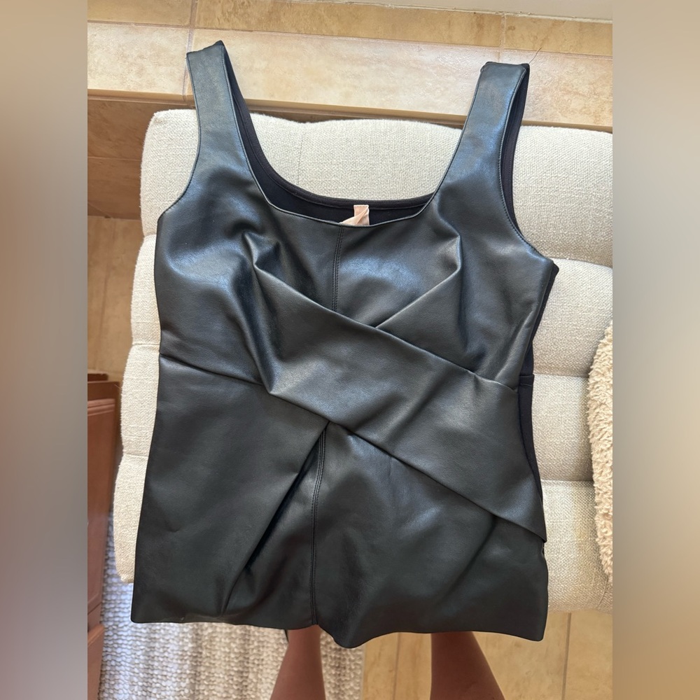 Bailey44 leather tank top